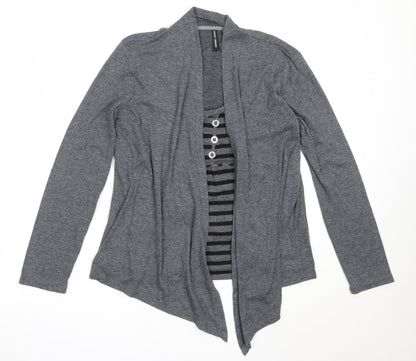 Womens UK Size 10 Marks and Spencer Grey Cardigan Jumper