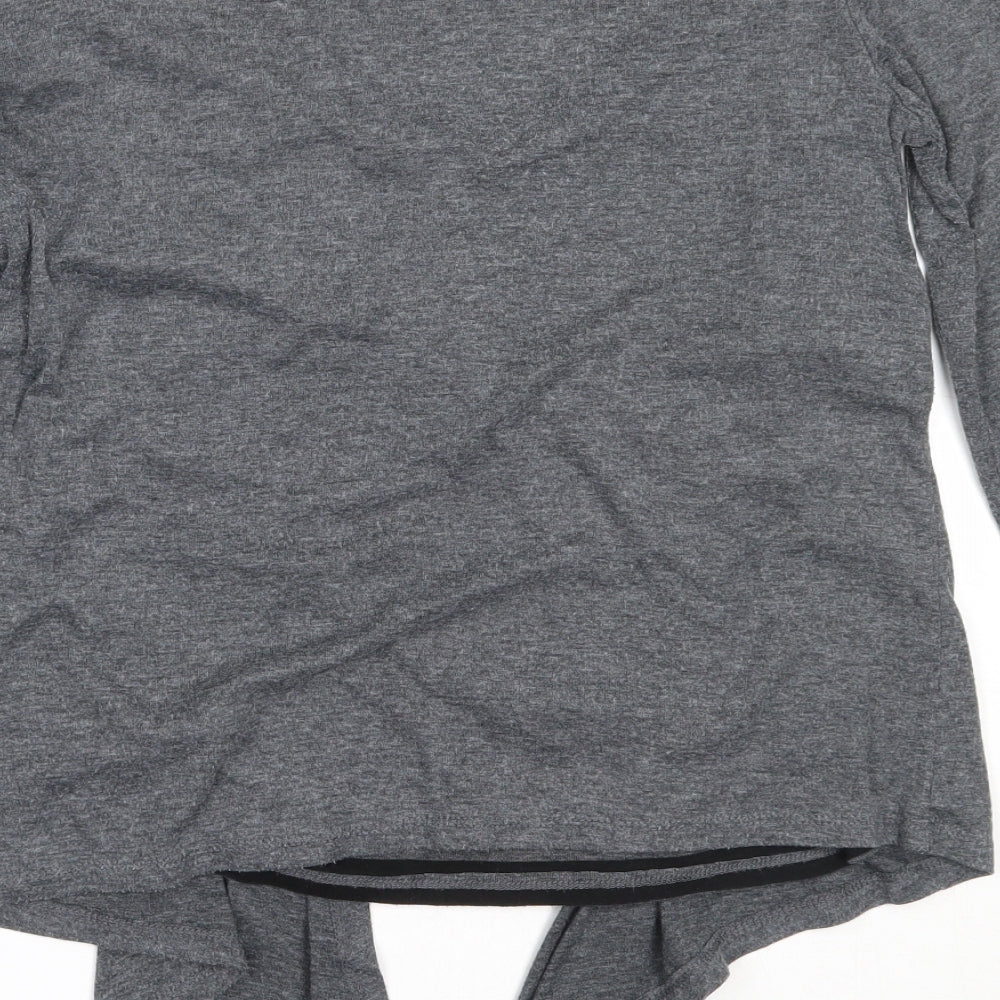 Womens UK Size 10 Marks and Spencer Grey Cardigan Jumper