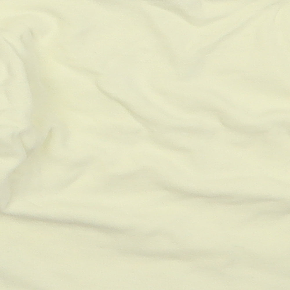 St Bernard Girls Yellow  Cotton Basic T-Shirt Size 12-18 Months Round Neck
