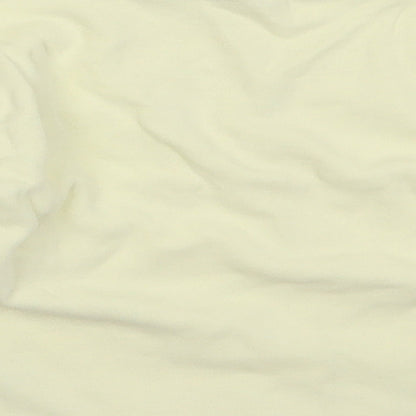 St Bernard Girls Yellow  Cotton Basic T-Shirt Size 12-18 Months Round Neck