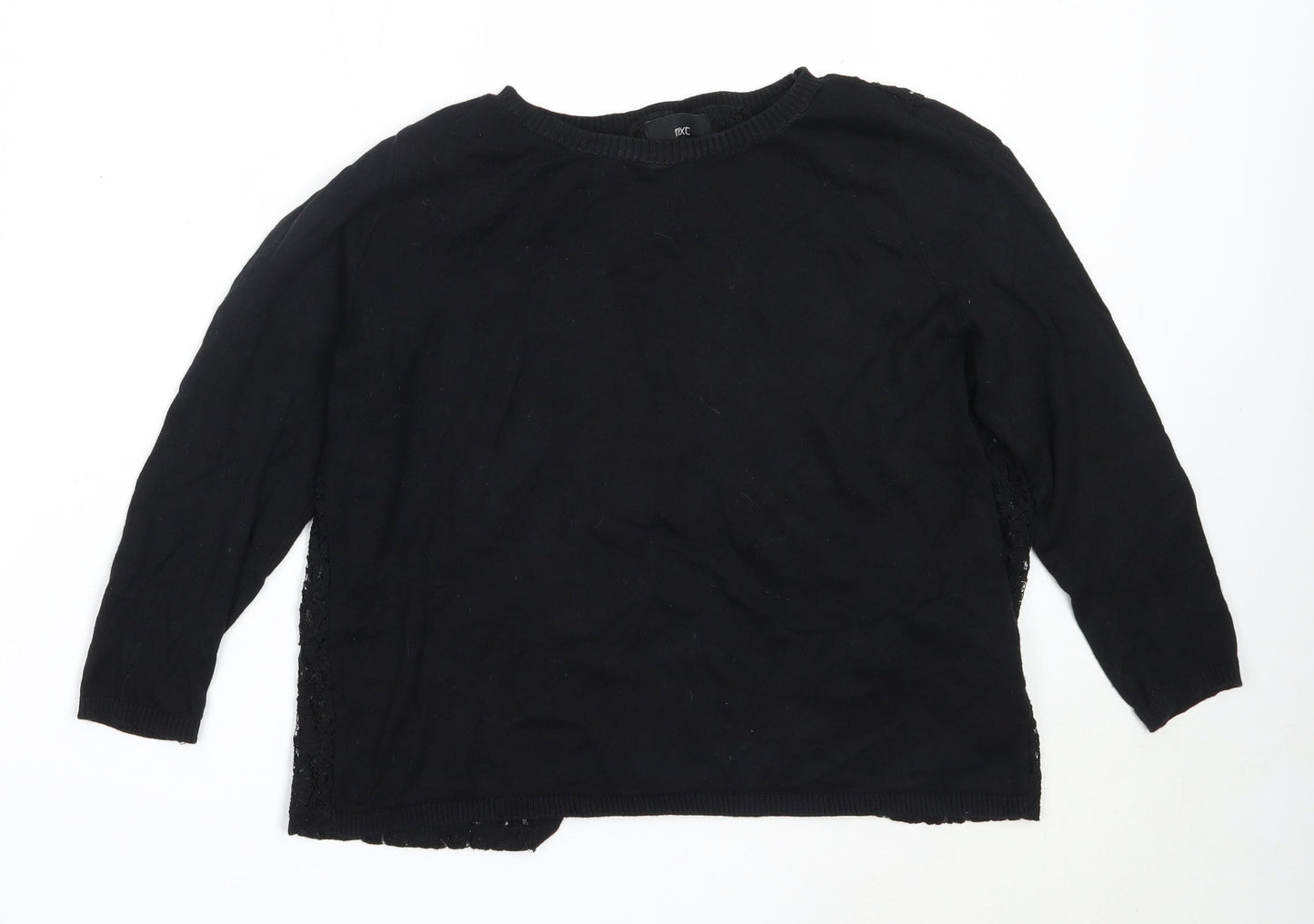 Womens UK Size 12 NEXT Black Pullover Jumper