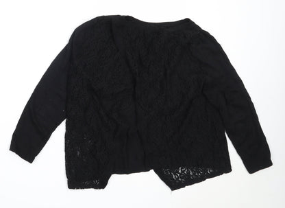 Womens UK Size 12 NEXT Black Pullover Jumper