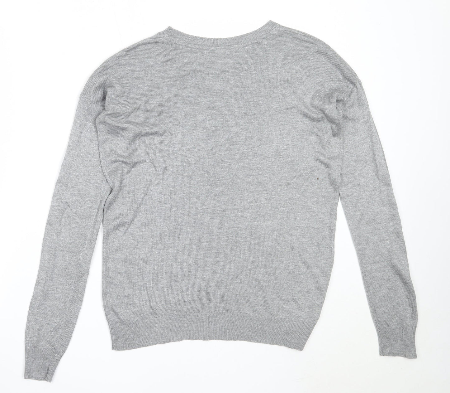 Womens UK Size 8 Atmosphere Grey Pullover Jumper