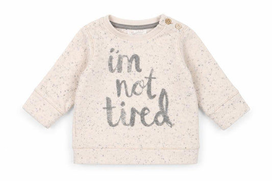 NEXT Girls Ivory  Cotton Pullover Jumper Size 0-3 Months