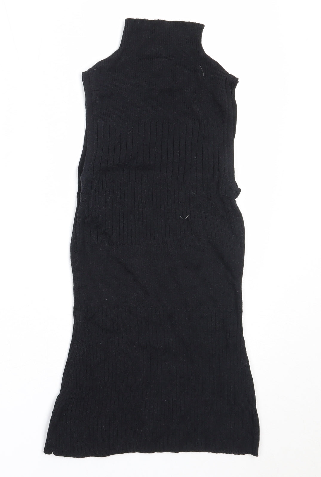 Womens UK Size 8 River Island Black Vest Jumper
