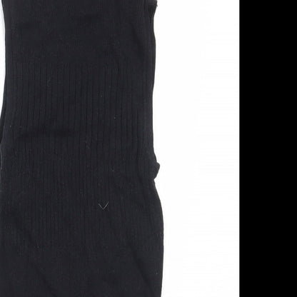 Womens UK Size 8 River Island Black Vest Jumper