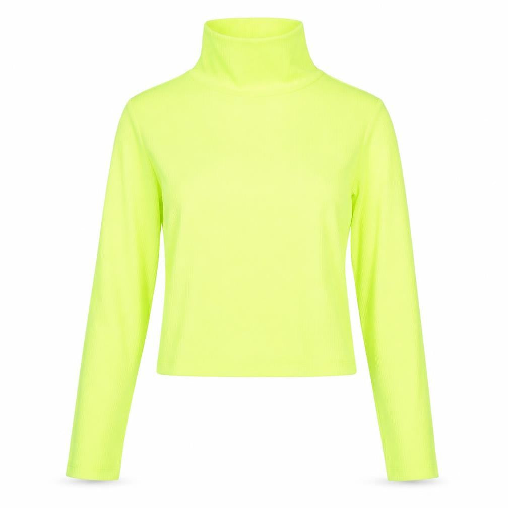 H&M Womens Green High Neck  Polyester Pullover Jumper Size S