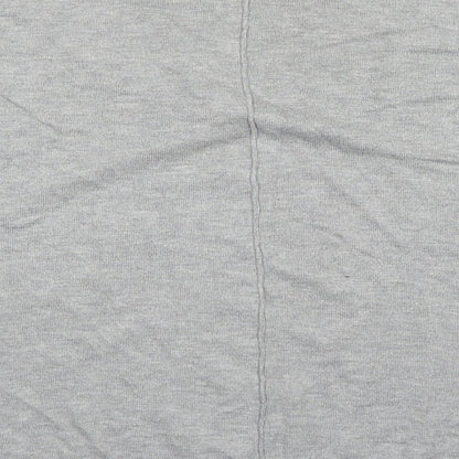 F&F Womens Grey Crew Neck  Viscose Pullover Jumper Size 14