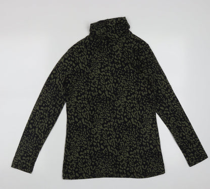 Womens UK Size 8 M&Co Green Pullover Jumper
