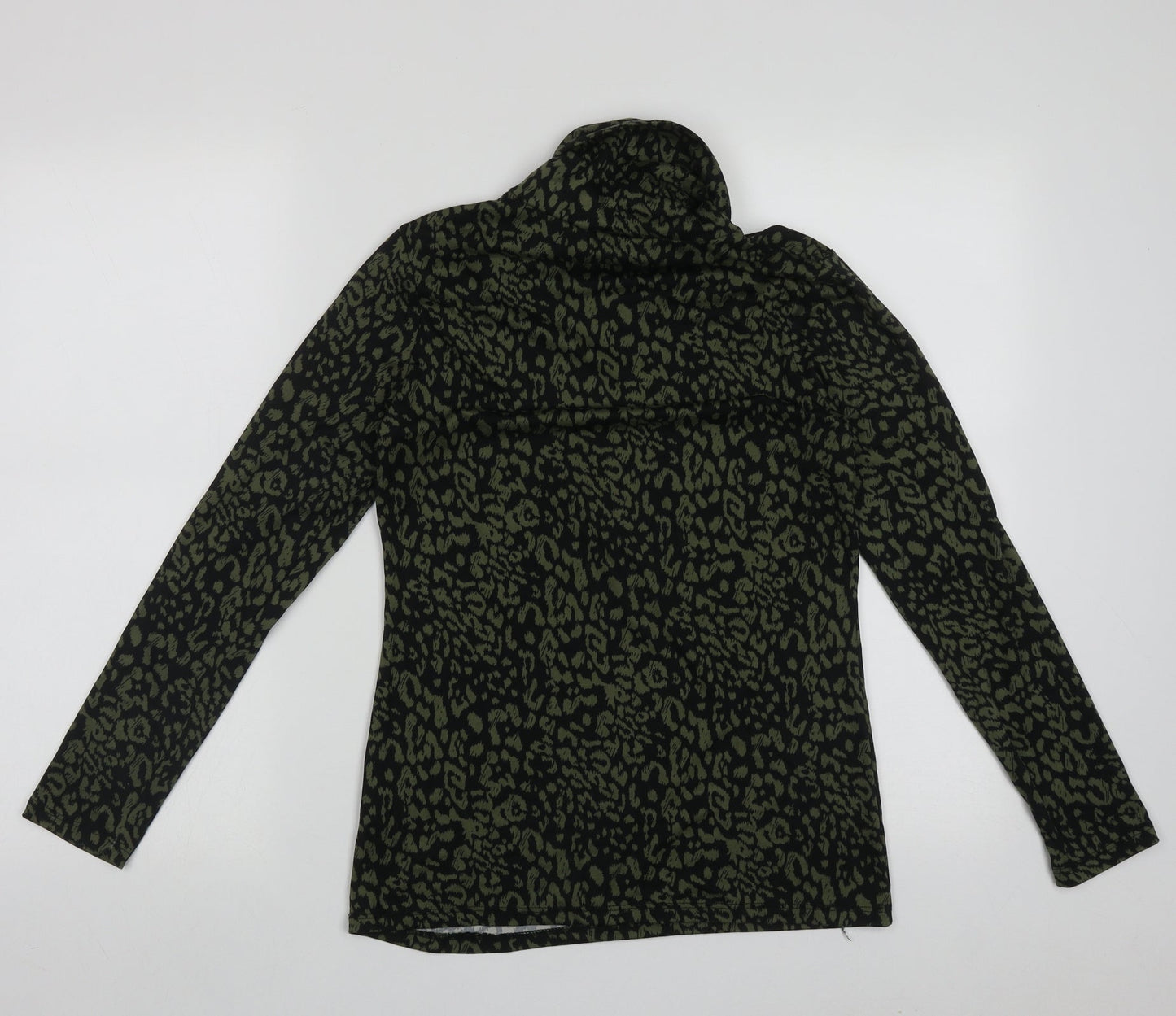 Womens UK Size 8 M&Co Green Pullover Jumper