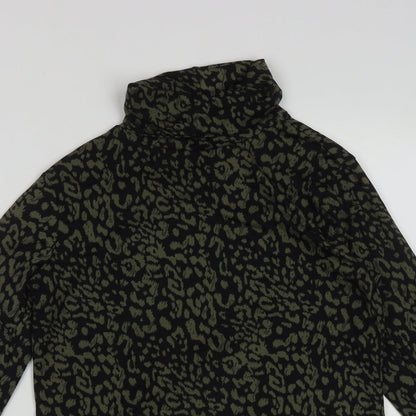Womens UK Size 8 M&Co Green Pullover Jumper