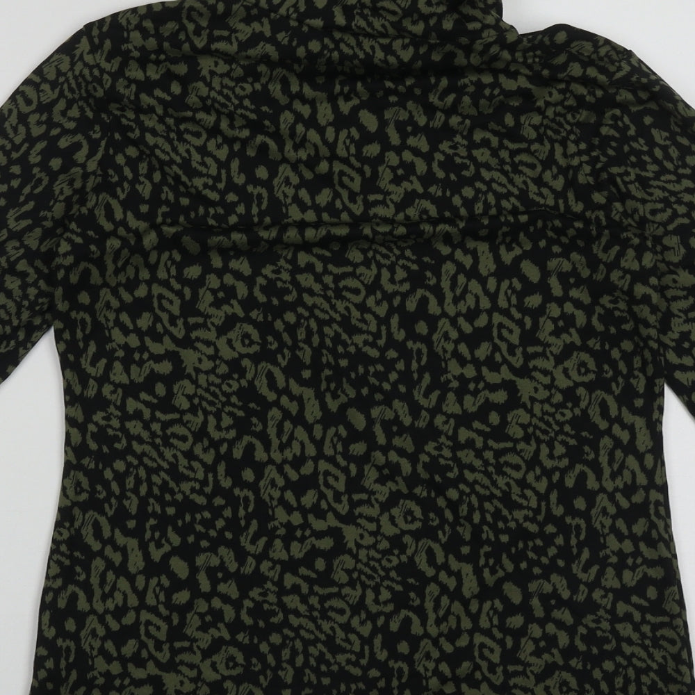 Womens UK Size 8 M&Co Green Pullover Jumper