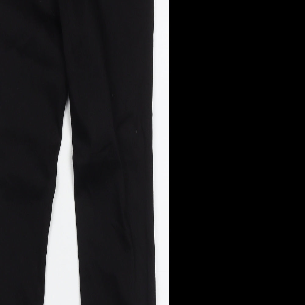 Womens UK Size 10 Papaya Regular Fit Skinny Black Jeans