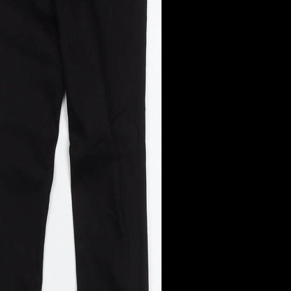 Womens UK Size 10 Papaya Regular Fit Skinny Black Jeans