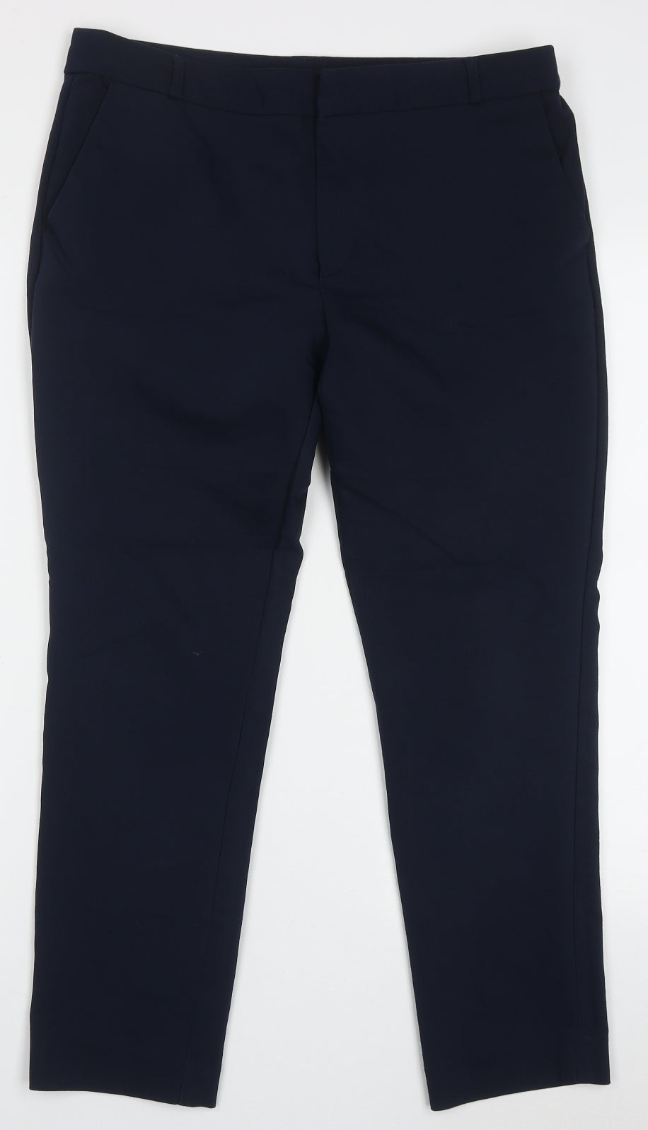 Womens UK Size 12 Stradivarius Regular Fit  Blue Trousers