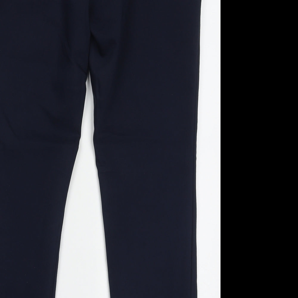 Womens UK Size 12 Stradivarius Regular Fit  Blue Trousers