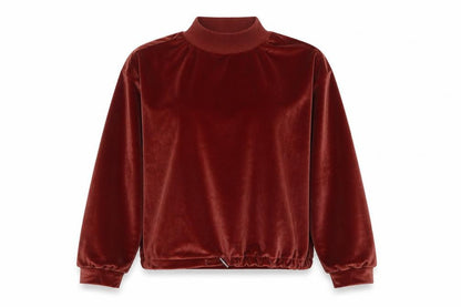 Womens UK Size 8 Topshop Orange Pullover Jumper