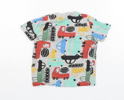 Very Boys Multicoloured  Cotton  Pyjama Top Size 12-18 Months   - Car Print