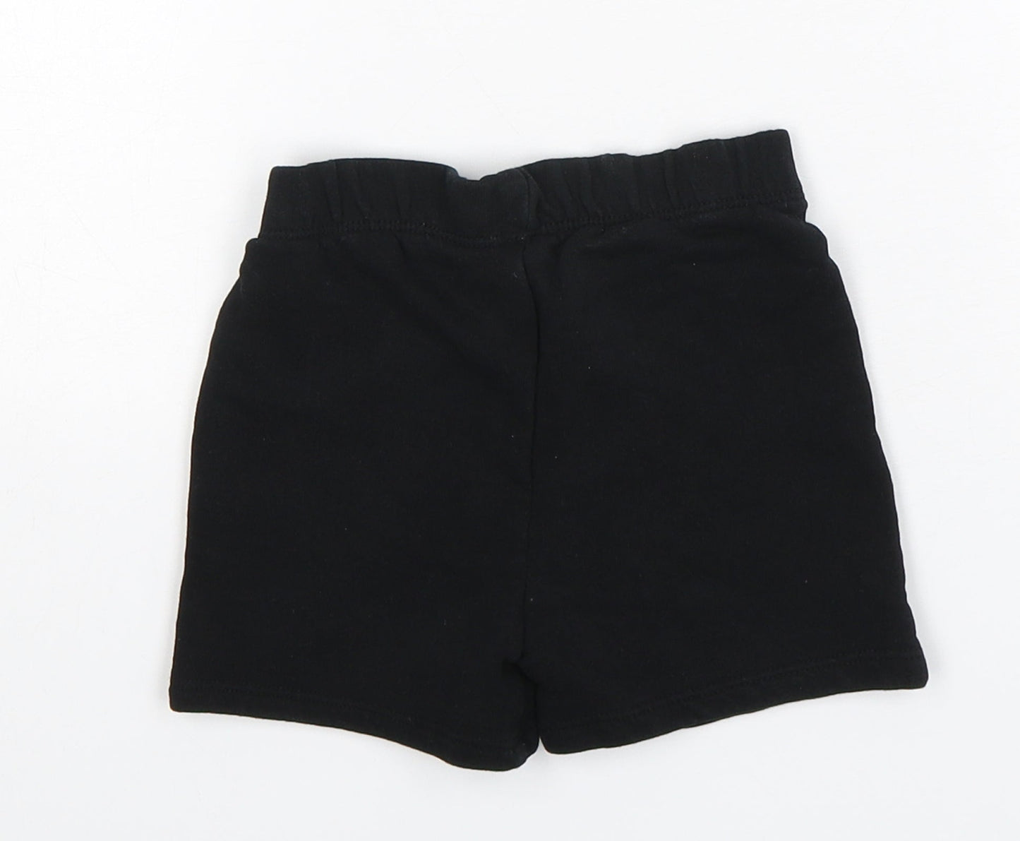 Primark Boys Black  Cotton  Sleep Shorts Size 12-18 Months   - Marvel