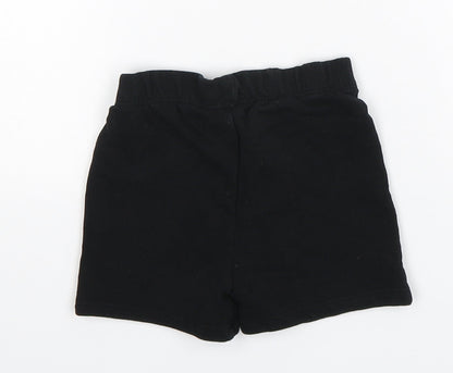 Primark Boys Black  Cotton  Sleep Shorts Size 12-18 Months   - Marvel