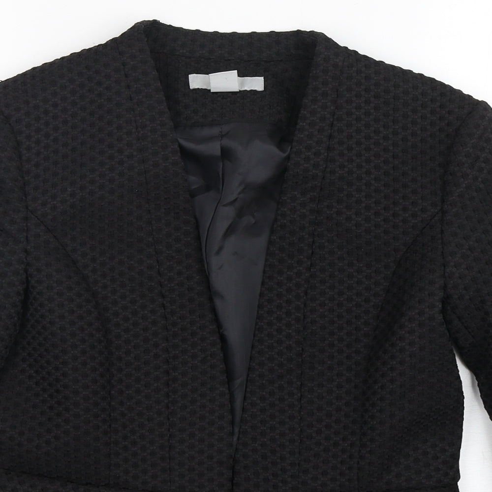 Womens UK Size 8 H&M Regular Black Blazer