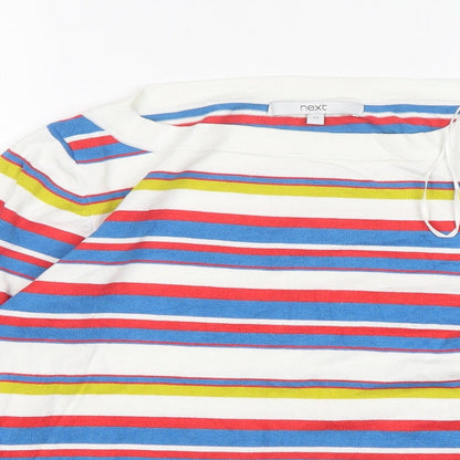 Womens UK Size 12 NEXT Multicoloured Pullover Jumper