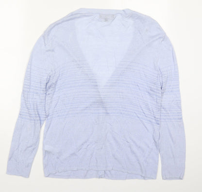 Womens UK Size 14 Marks and Spencer Blue Cardigan Jumper