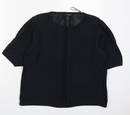 Womens UK Size 14 Marks and Spencer Blue Pullover Jumper