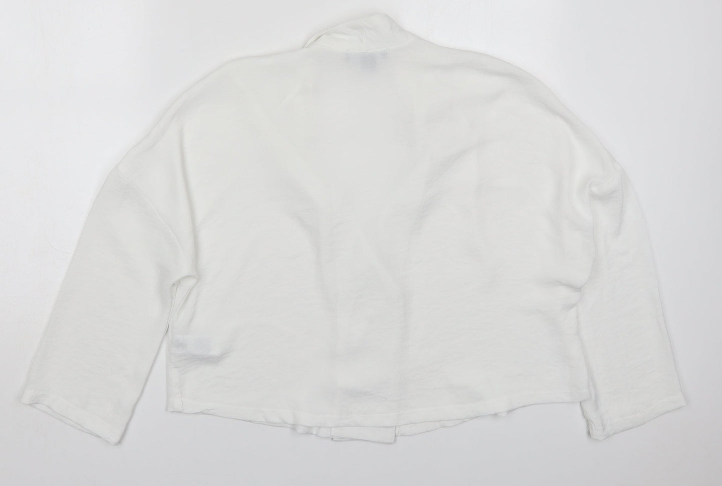 Primark Womens White   Jacket  Size 14  Button