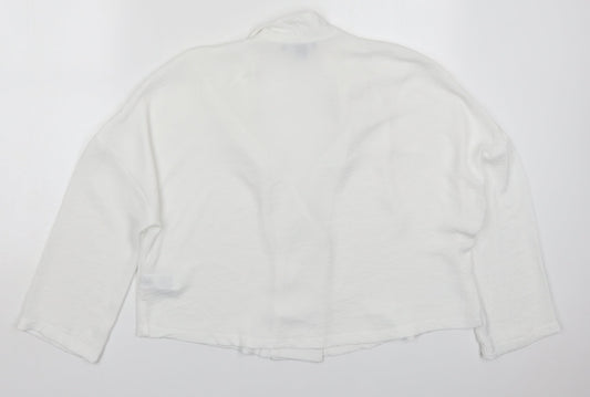 Primark Womens White   Jacket  Size 14  Button