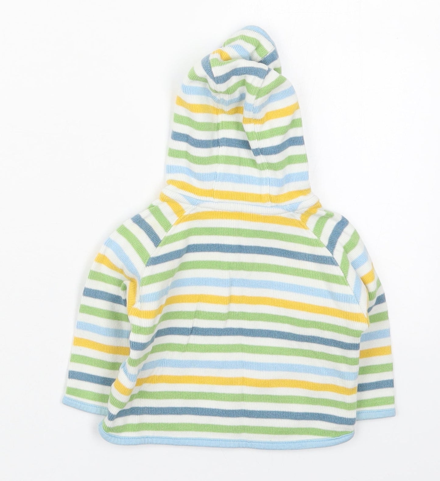 Marks and Spencer Boys Multicoloured Striped  Jacket  Size 6-9 Months   Pullover - Hoodie