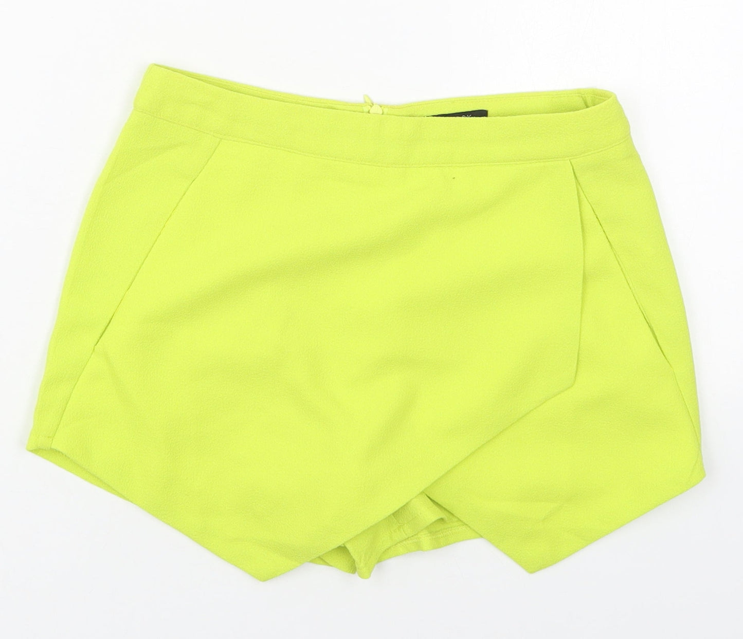 New Look Girls Green  Polyester A-Line Skort Size 12 Years  Regular Zip