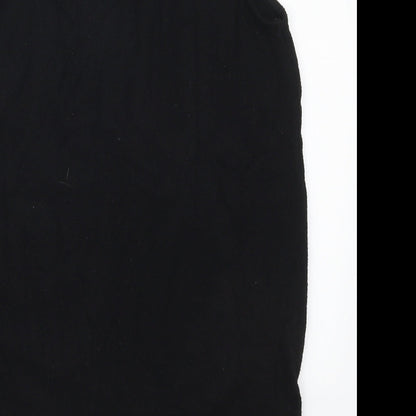Womens UK Size 6 River Island Black Basic Tank