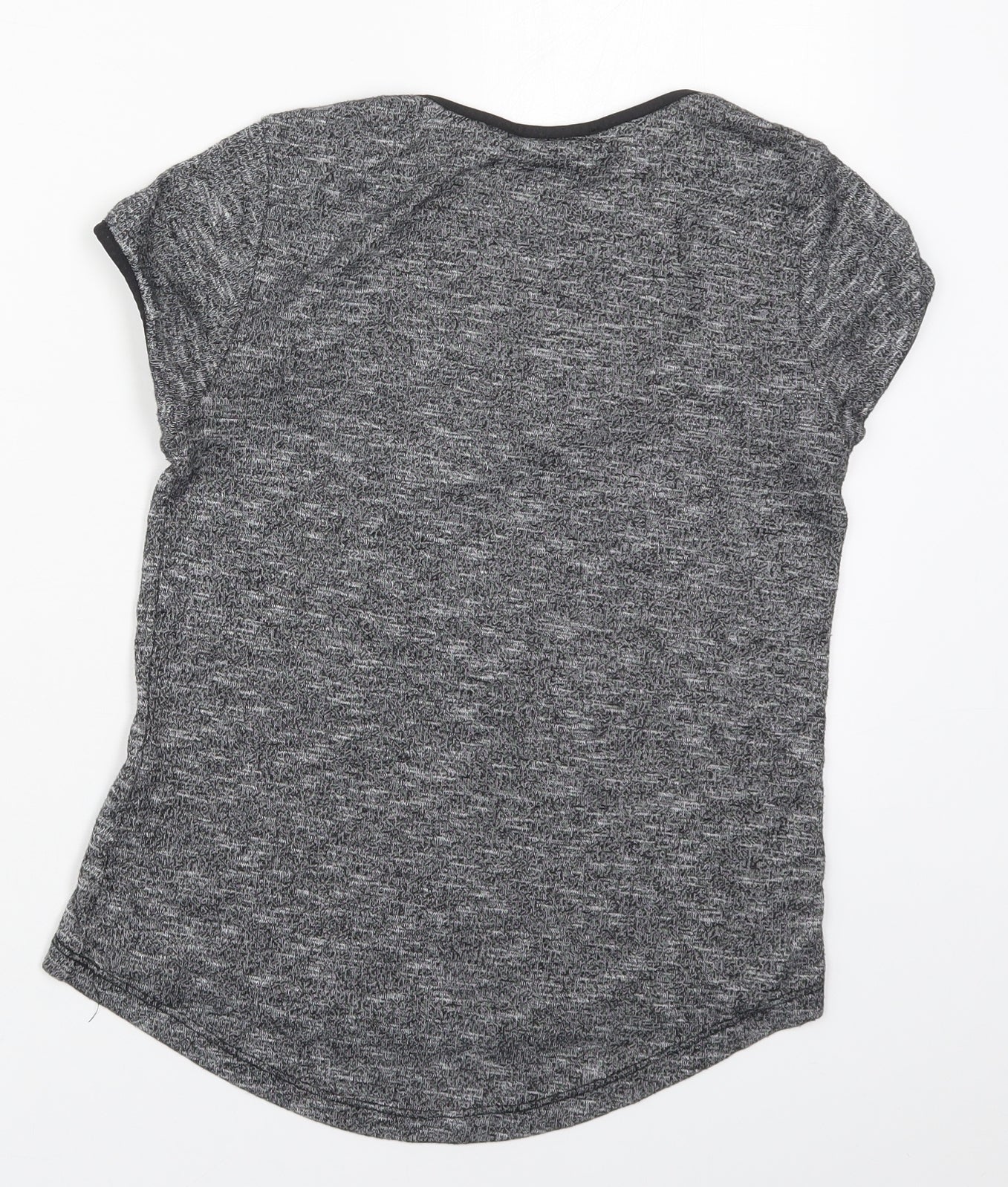 Womens UK Size 6 Atmosphere Grey Basic T-Shirt