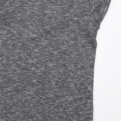 Womens UK Size 6 Atmosphere Grey Basic T-Shirt