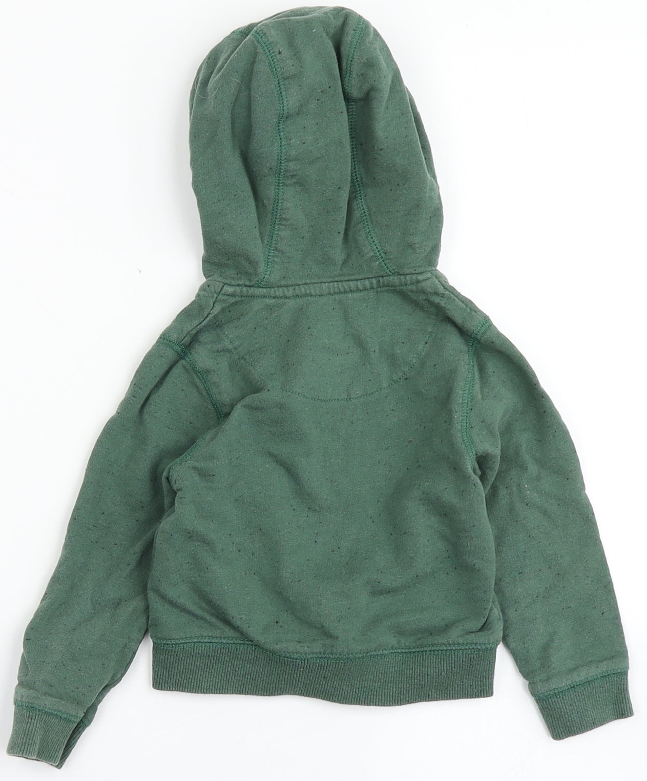Very Boys Green   Jacket  Size 9-12 Months   Zip - Speckled Print