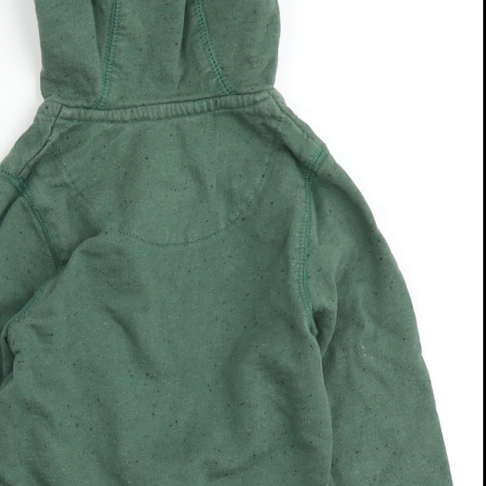 Very Boys Green   Jacket  Size 9-12 Months   Zip - Speckled Print
