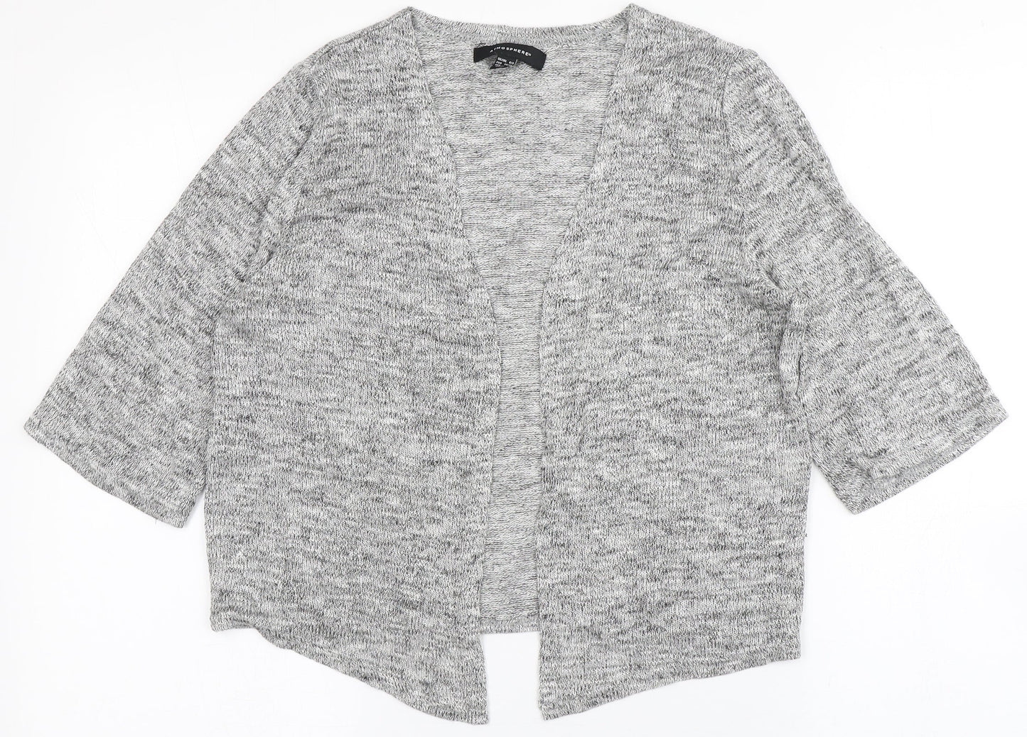 Womens UK Size 6 Atmosphere Grey Shrug Jumper