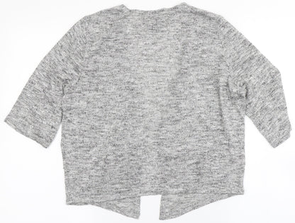 Womens UK Size 6 Atmosphere Grey Shrug Jumper