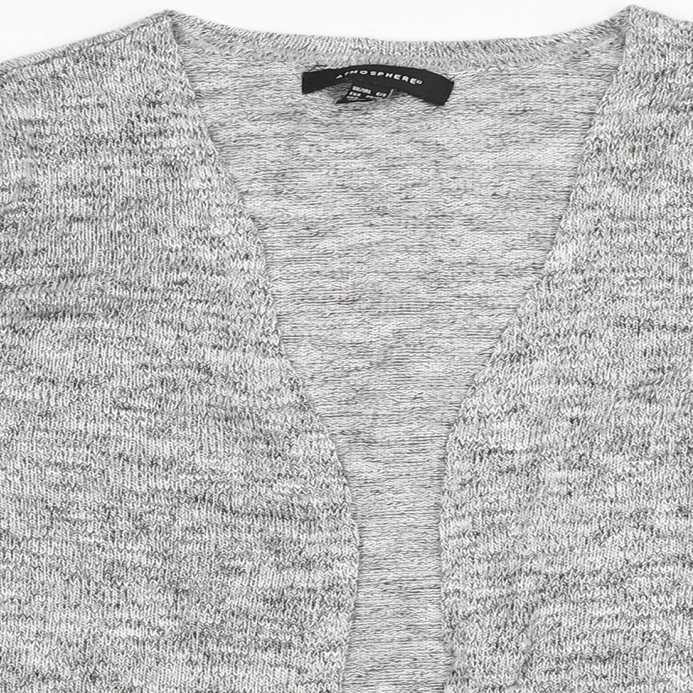 Womens UK Size 6 Atmosphere Grey Shrug Jumper
