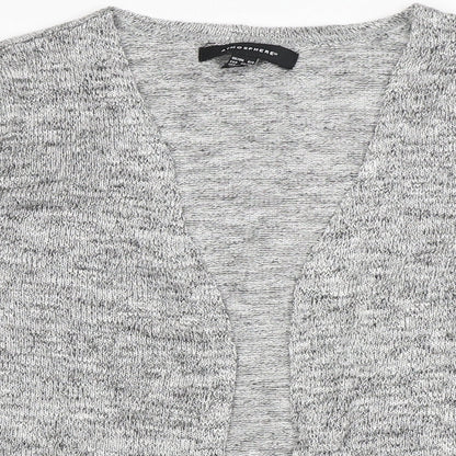 Womens UK Size 6 Atmosphere Grey Shrug Jumper