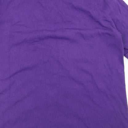 Gerry Weber Womens Purple Round Neck  Viscose Cardigan Jumper Size 20