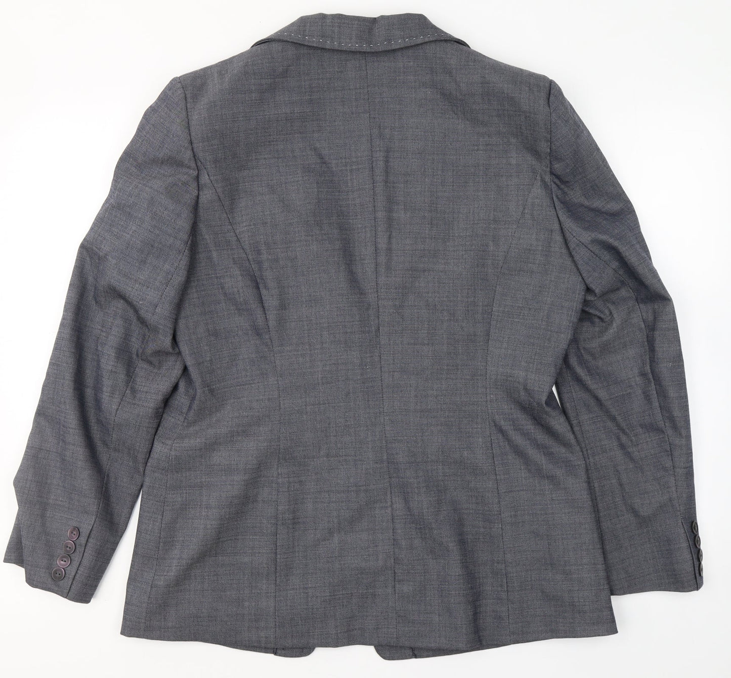 Womens UK Size 14 For Women Regular Grey Blazer