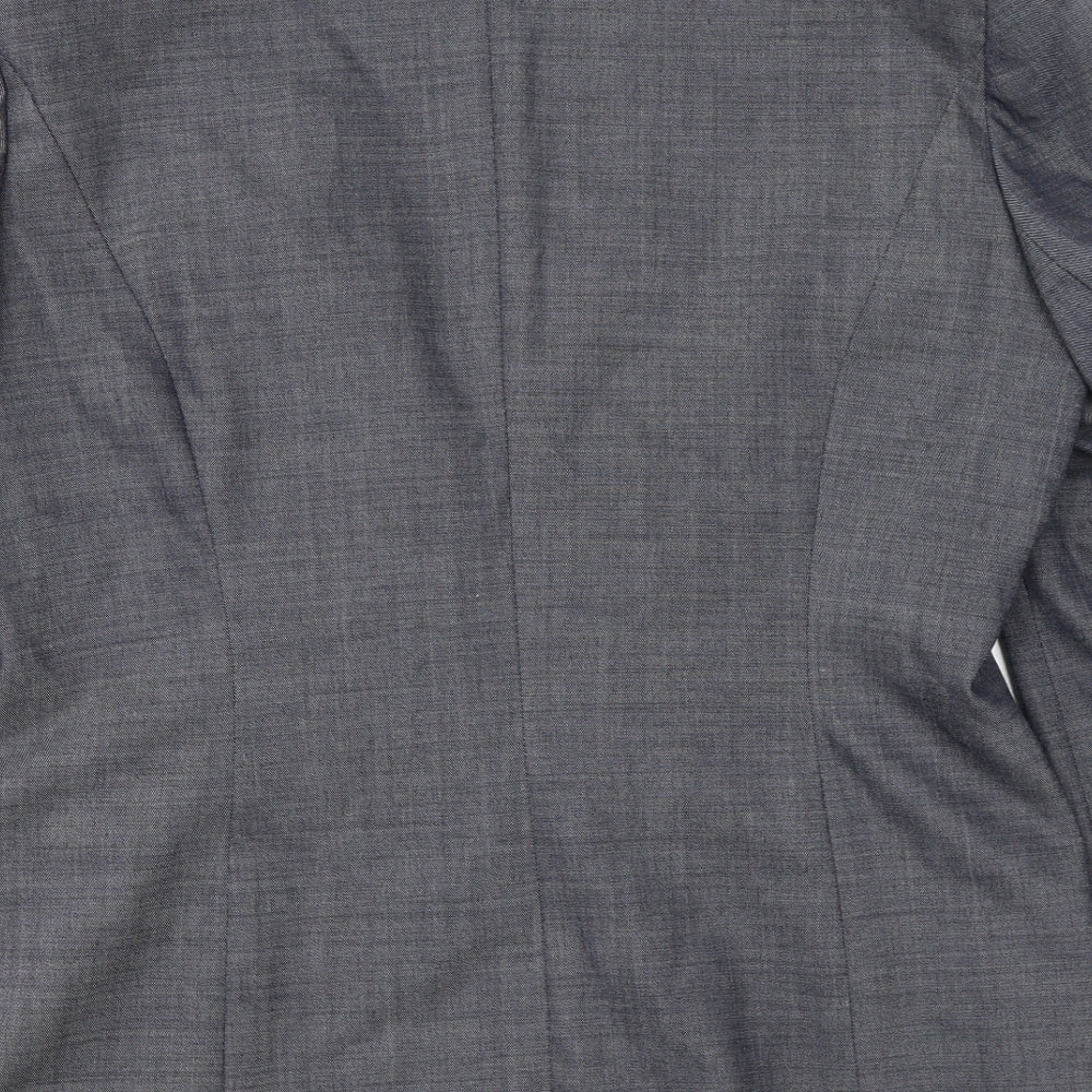 Womens UK Size 14 For Women Regular Grey Blazer