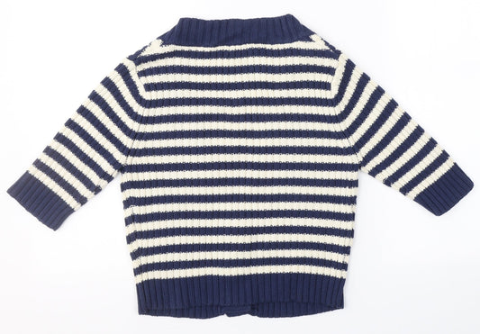 Womens UK Size 12 Dorothy Perkins Blue Cardigan Jumper