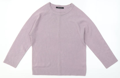 Womens UK Size M Dunnes Stores Pink Pullover Jumper