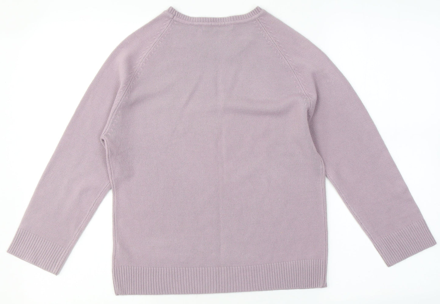 Womens UK Size M Dunnes Stores Pink Pullover Jumper