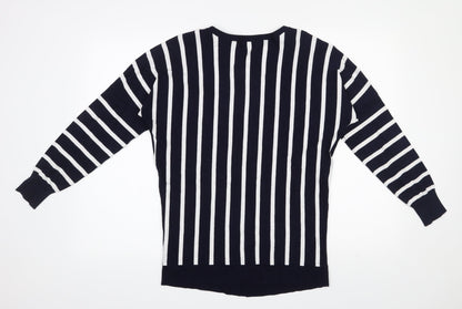 Womens UK Size 8 Very Blue Pullover Jumper