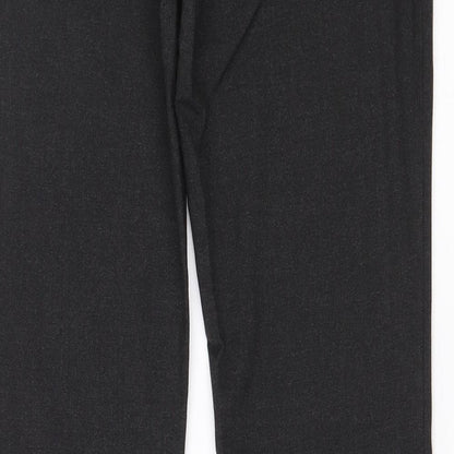 Womens UK Size 10 River Island Regular Fit Dress Pants Grey Trousers