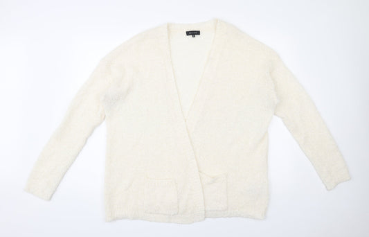 Womens UK Size 18 New Look Ivory Cardigan Jumper